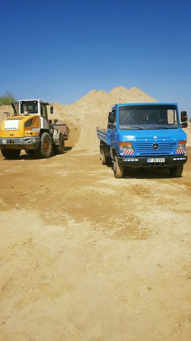 Transport nisip direct din balastiera