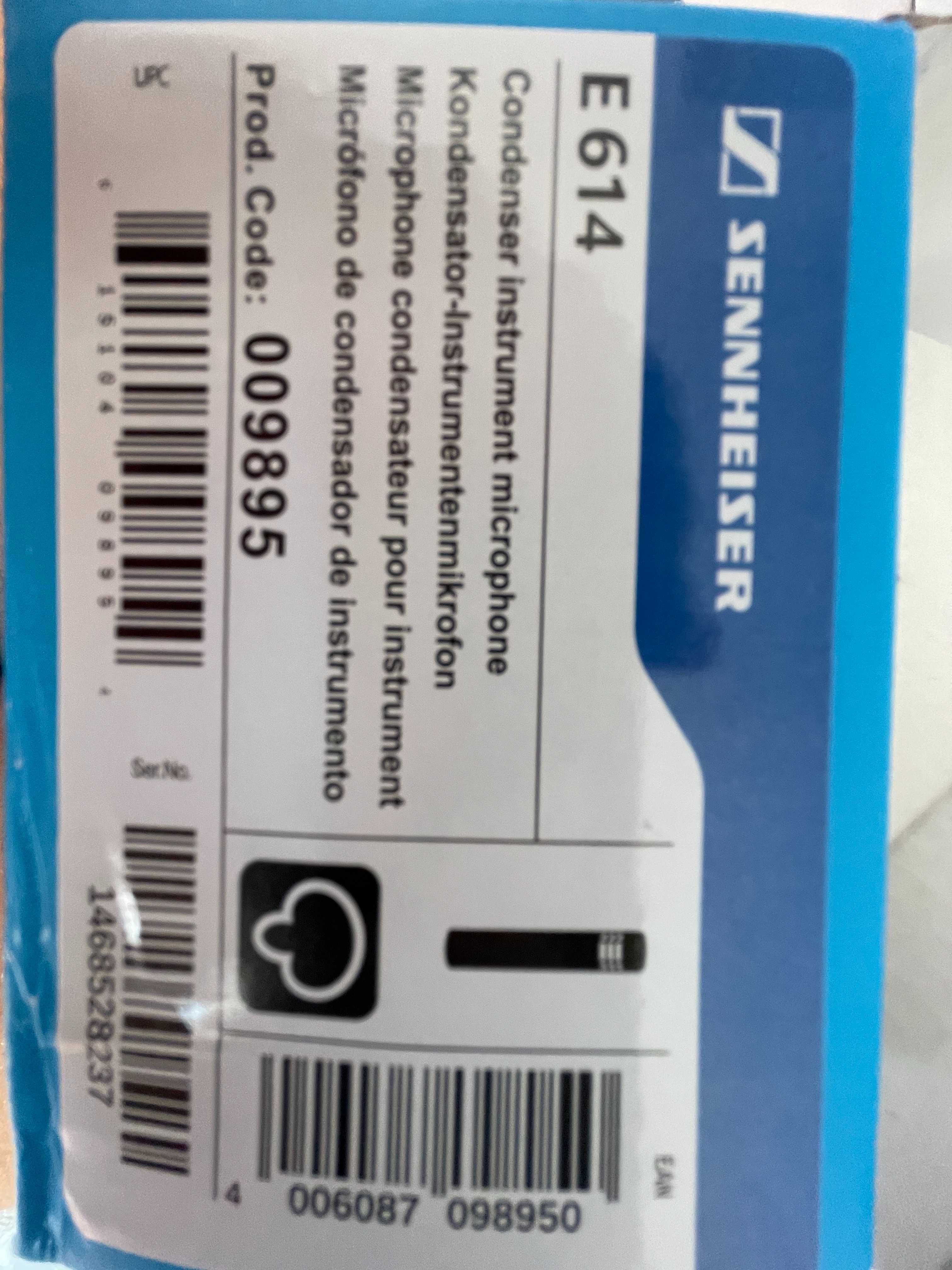 Продавам 2 броя микрофони Sennheiser e614 – като нови