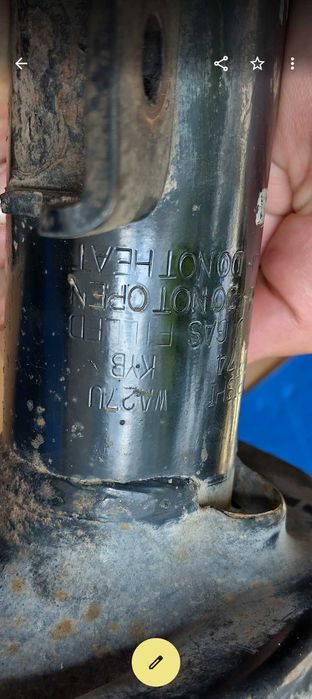 Преден десен амортисьор за Аутлендър, Пежо 4007, Ц-Кросер