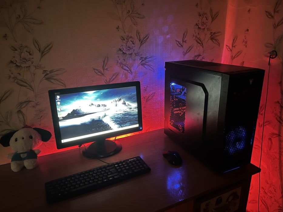 мощный игровой компьютер i7 + GTX 1650 комплектом
