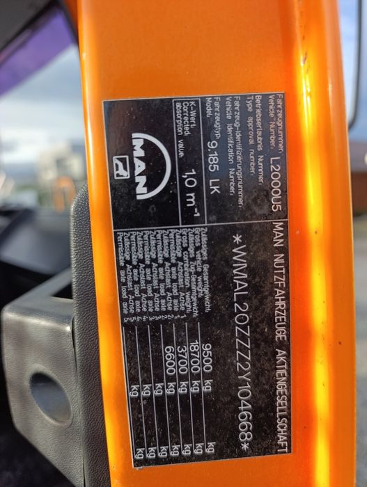 Man Le180 basculabil 10 tone