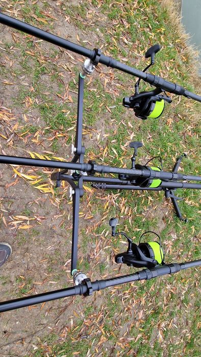 Lanseta Okuma Custom Black, 3.90m, 3.5lbs, 2 tronsoane