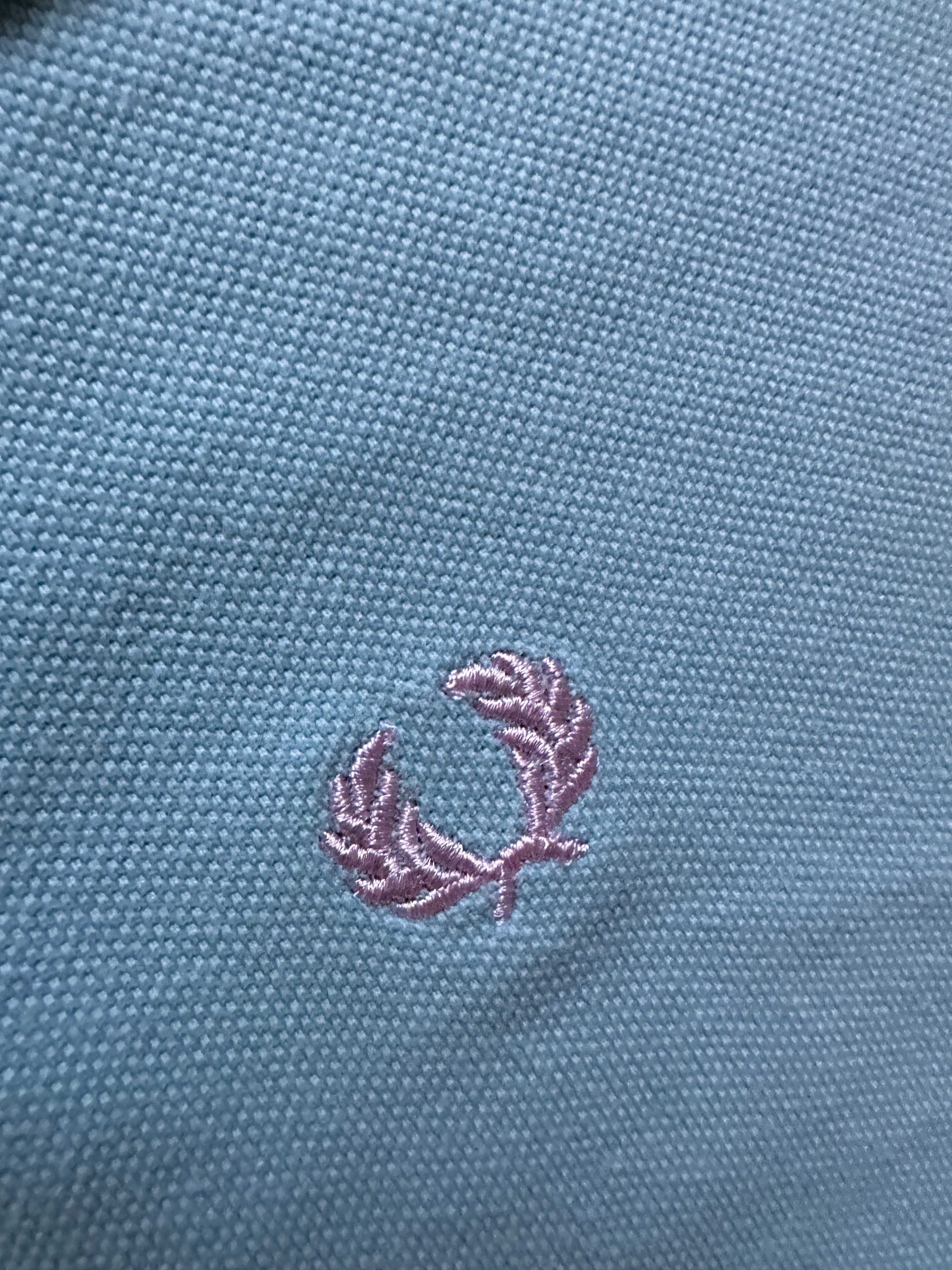 Tricou FRED PERRY Polo Albastru Deschis Barbati | Marime L