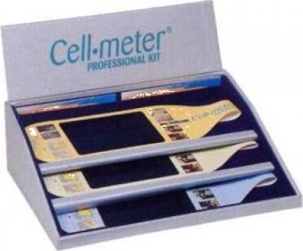 Kit profesional Rowe Cell Meter, 3 benzi diagnosticare celulită