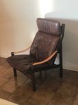 1960' hunting armchair by Torbjorn Afdal for Bruksbo