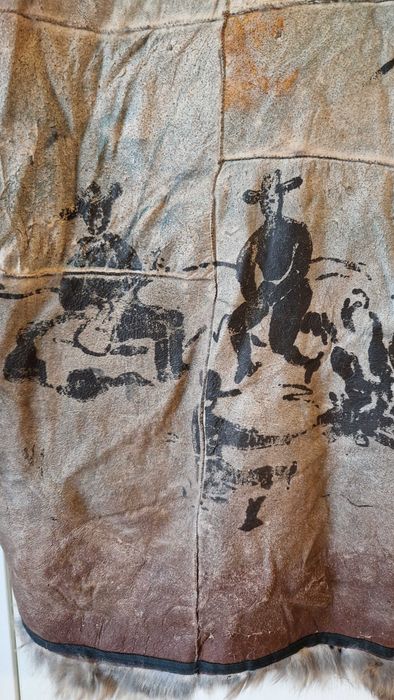 Двулицево елече от естествена кожа/косъм