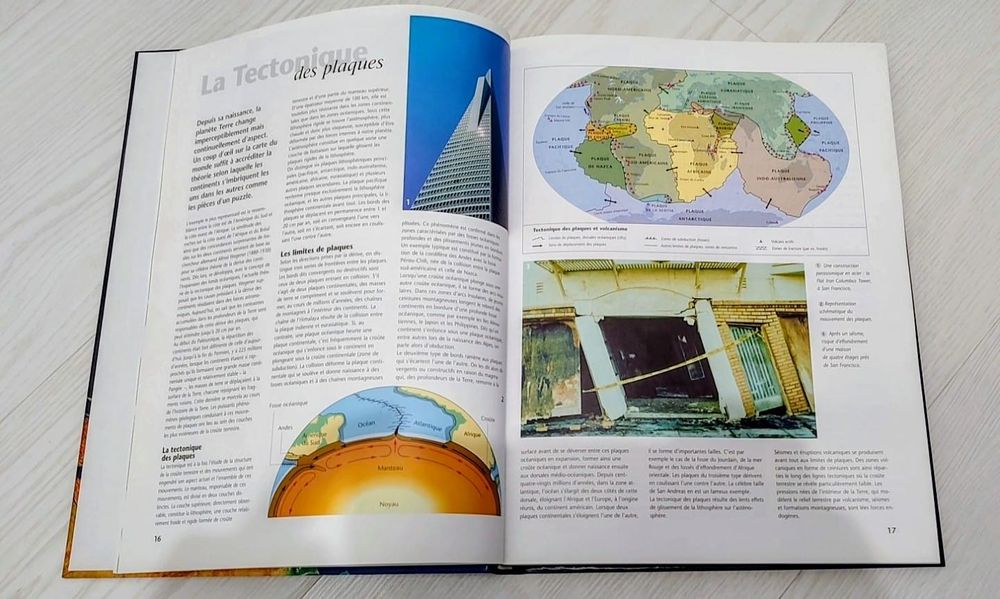 Atlas universel illustré - atlas geografic in limba franceza, 2001