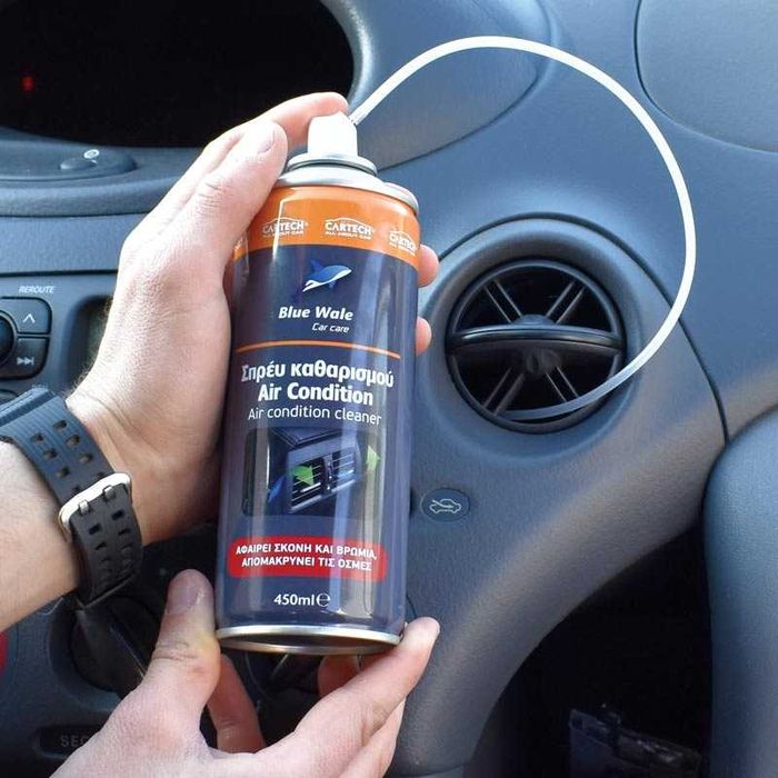 Препарат за почистване на климатик с маркуч CarTech 450мл.