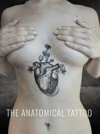Carte cu modele de tatuaj deosebite The anatomical tattoo