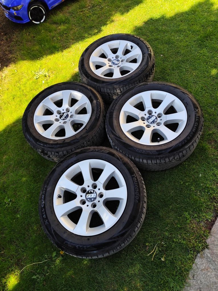 Джанти за BMW E60 E90 16" BBS със все сезонни гуми 225 55 16