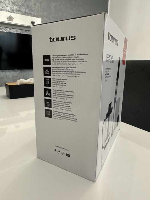 Blenderul de mana Taurus Rocket 1500 Nero Inox 1500 W NOU SIGILAT