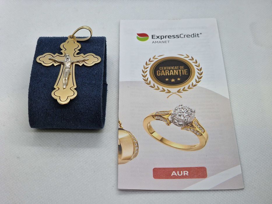 Pandantiv aur 14K 14.20g [AG4 DACIA B 49128.2] Garantie 2 ani