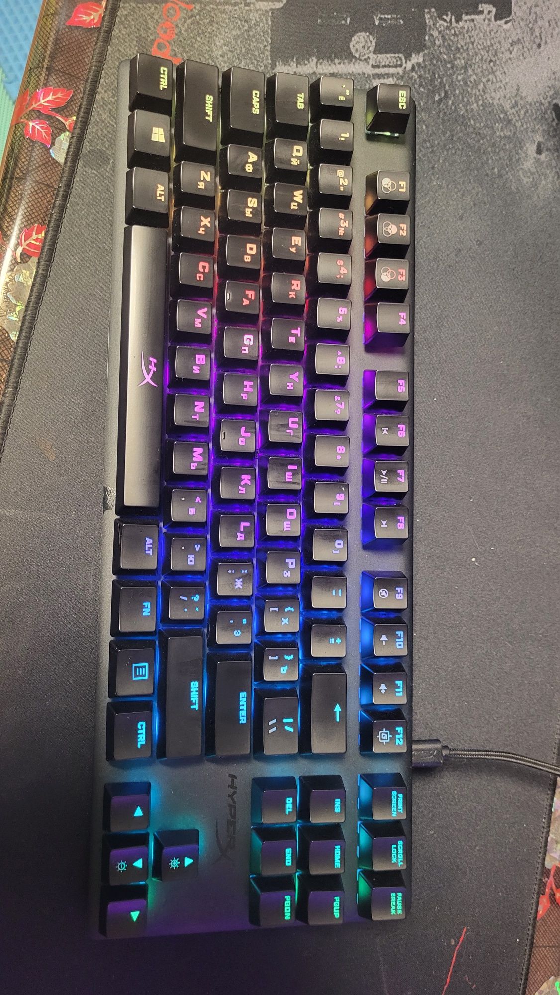 Игровая клавиатура HyperX Alloy Origins Core PBT TKL