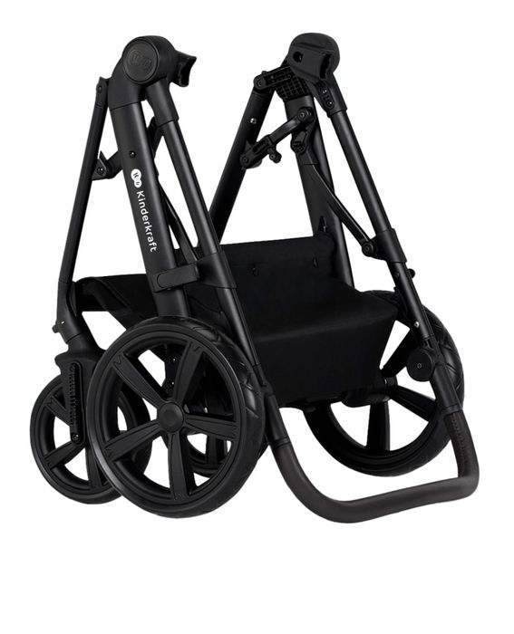 Carucior 3in1 KINDERKRAFT A-Tour KSATOU00BLK3, 5 puncte, 0 luni+,