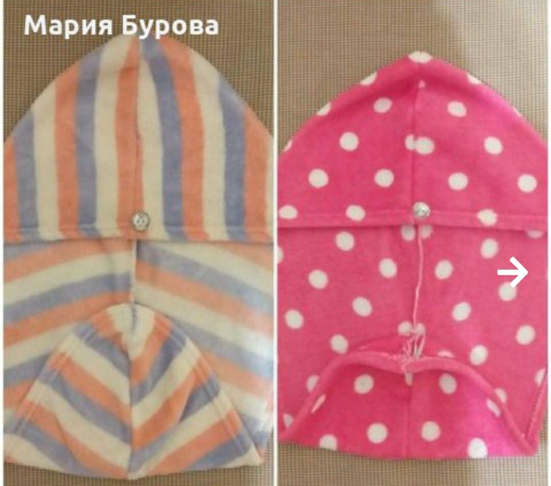 Микрофибърни хавлии за глава