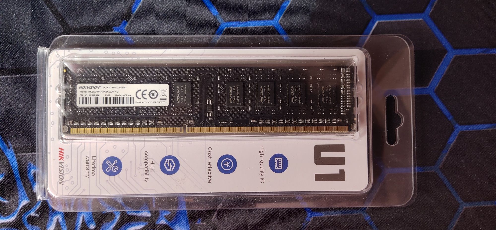 Озу новая DDR 3 4GB -4т 1шт, DDR 4 - 4GB  бу 1шт 3т,DDR 3 бу 2 шт 4т