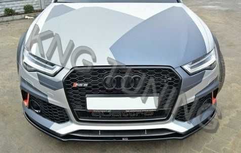 Преден лип спойлер за ауди а6 ц7  / Audi A6 C7 Lip Spoiler RS6