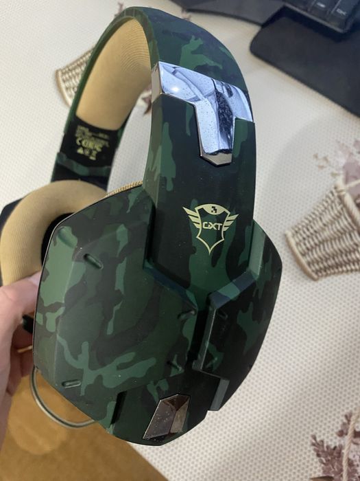 Слушалки Trust Gxt в топ състояние