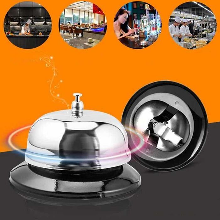 Clopotel  receptie hoteluri, baruri, restaurante,metal inox si plastic