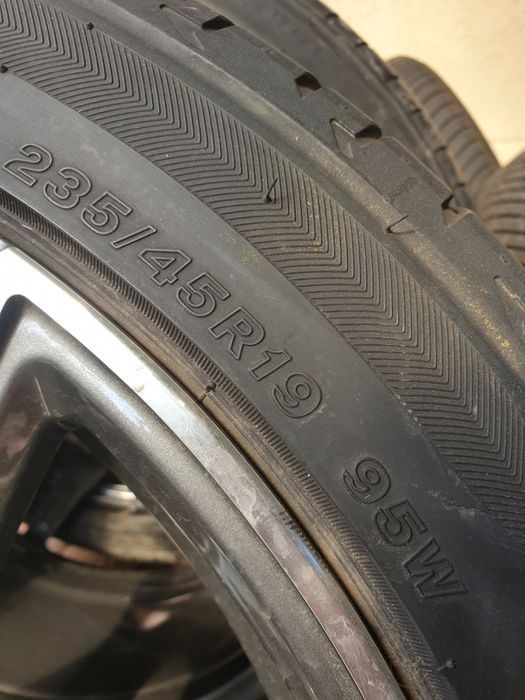 Jante aliaj pentru Opel, diametru  R19,si anvelope  Bridgestone iarna