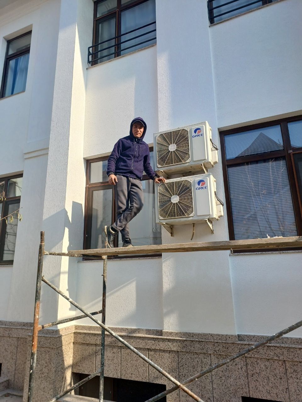 Установка Кондиционер