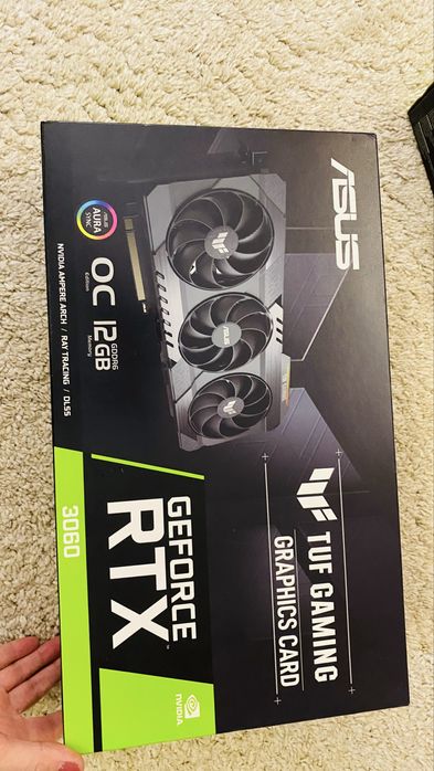 Placa video ASUS TUF Gaming GeForce RTX 3060 OC 12GB