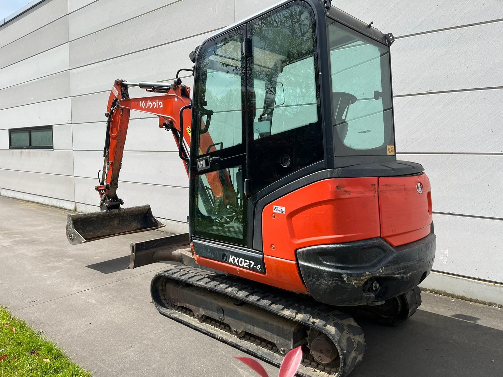 Miniexcavator kubota 2018