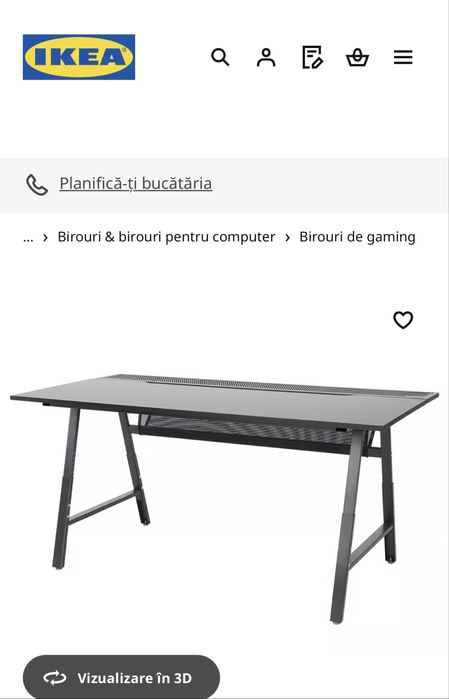 Vand birou Ikea 160x80 in stare foarte buna