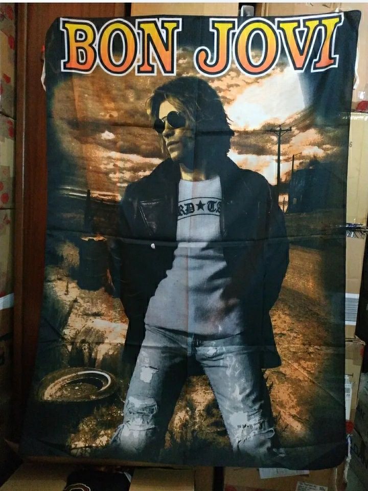 Poster textil Jon Bon Jovi de colecție
