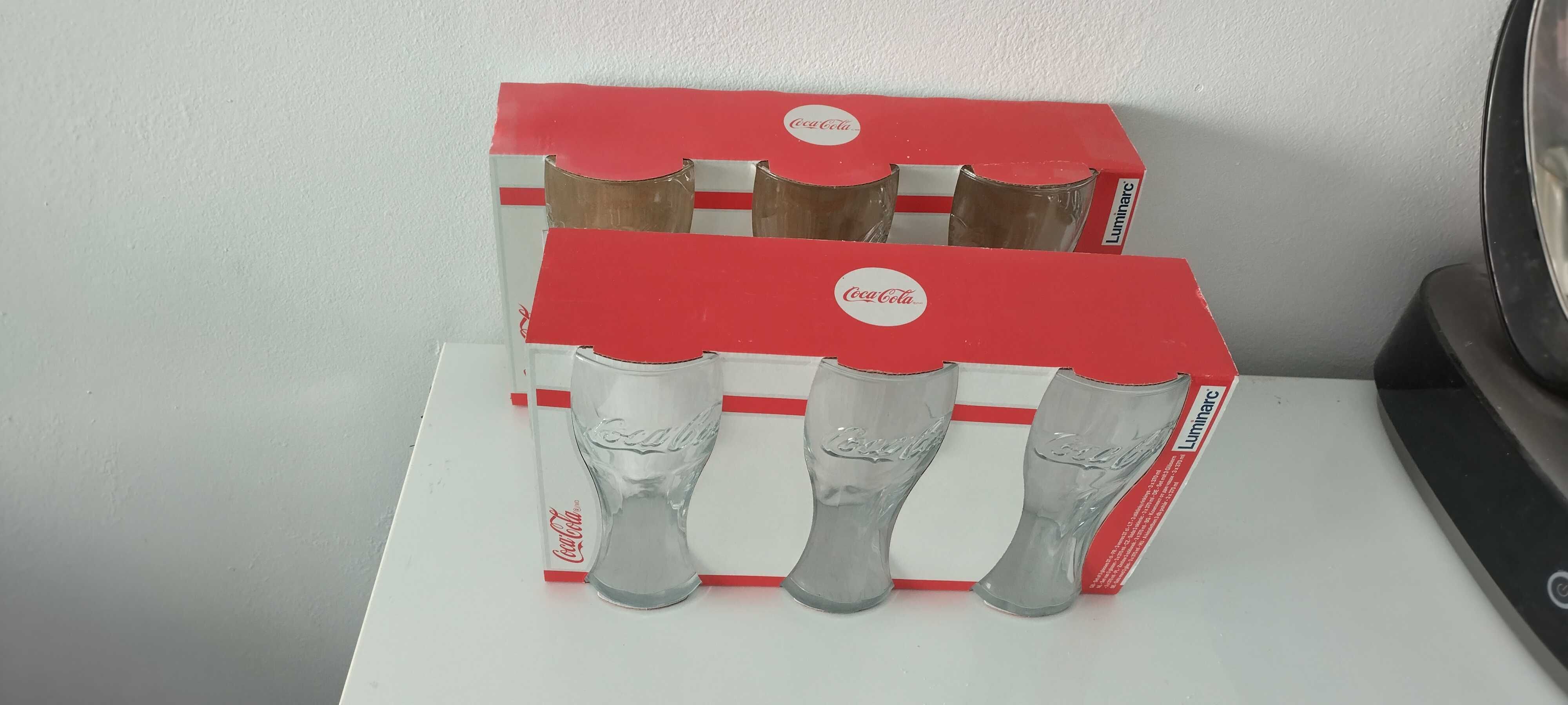 Продавам 2 комплекта по 3 броя чаши Coca-Cola