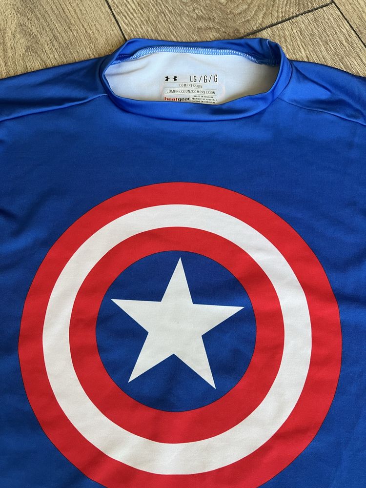 Under Armour : Capitan AMERICA - Compression - Компресираща размер S/M