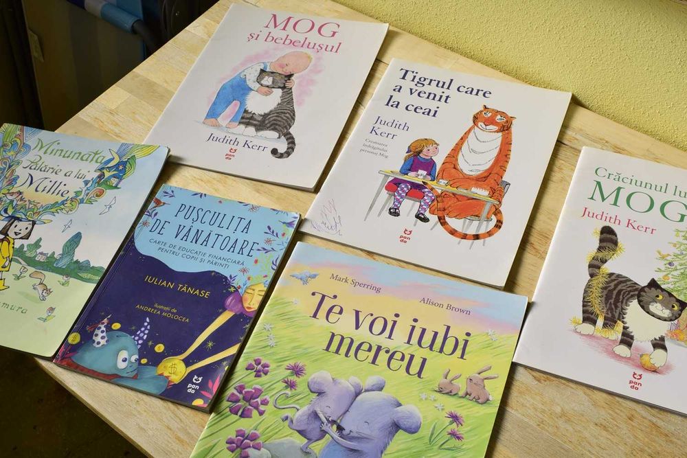 Carti Copii - Motanul Mog Millie Tigrul Pusculita Editura PANDA