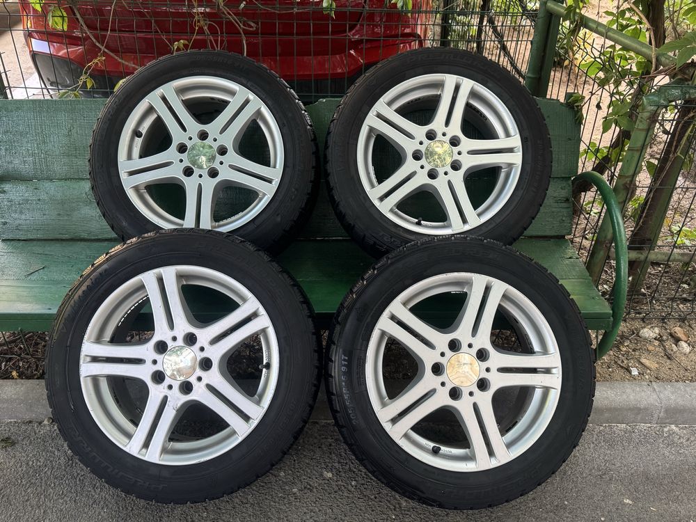 Vand Jante R16 5X112 cu Anvelope de Iarna