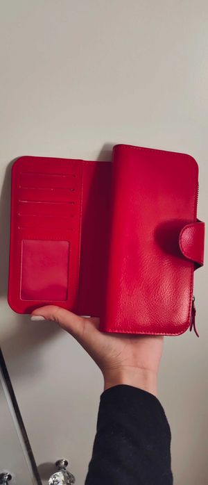 Rucsac și portofel din piele