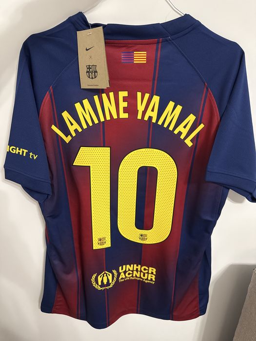 Tricou Yamal Barcelona home sezonul nou fotbal
