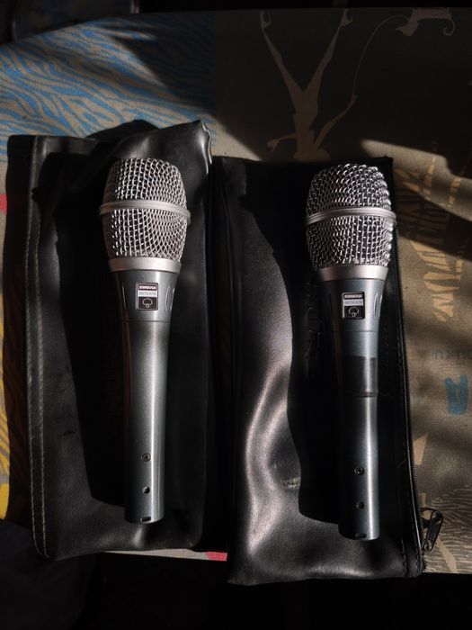 ПрофессКонденсаторный микрофон shure beta 87a.