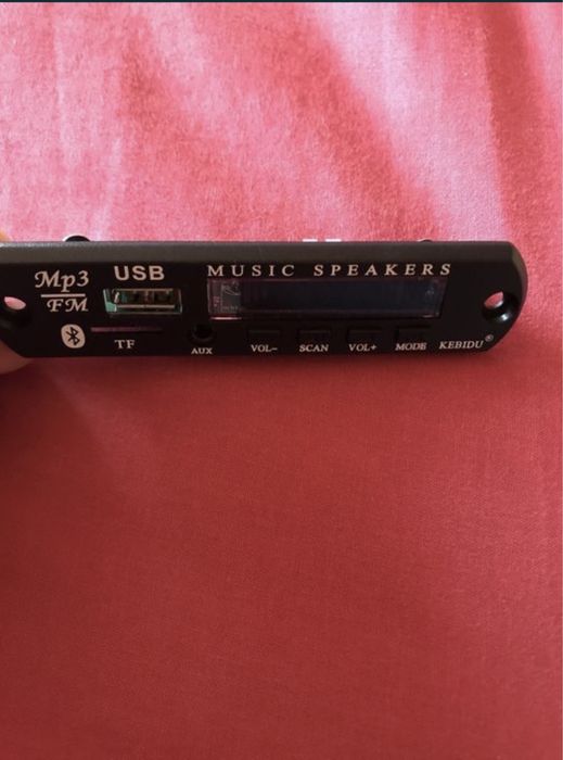 Modul Mp3 USB SD Bluetooth 12v/5v