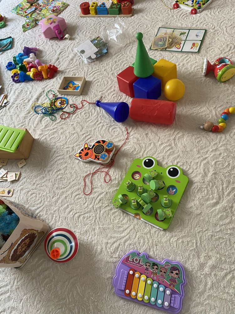 Развивающие игрушки для детей 2-3 года