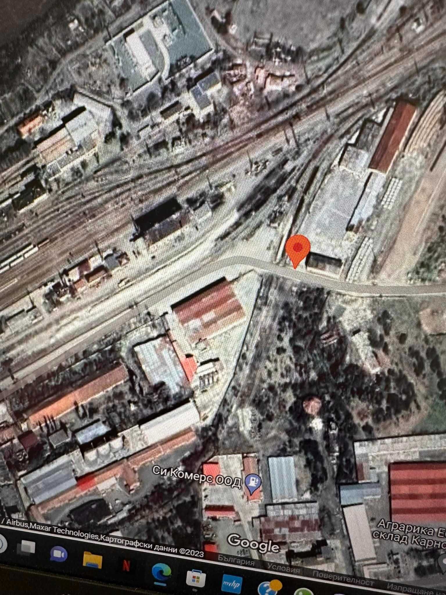 производствена складова база, в промишлена зона на гр. Карнобат