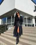 Кожено палто / кожен тренч на Zara