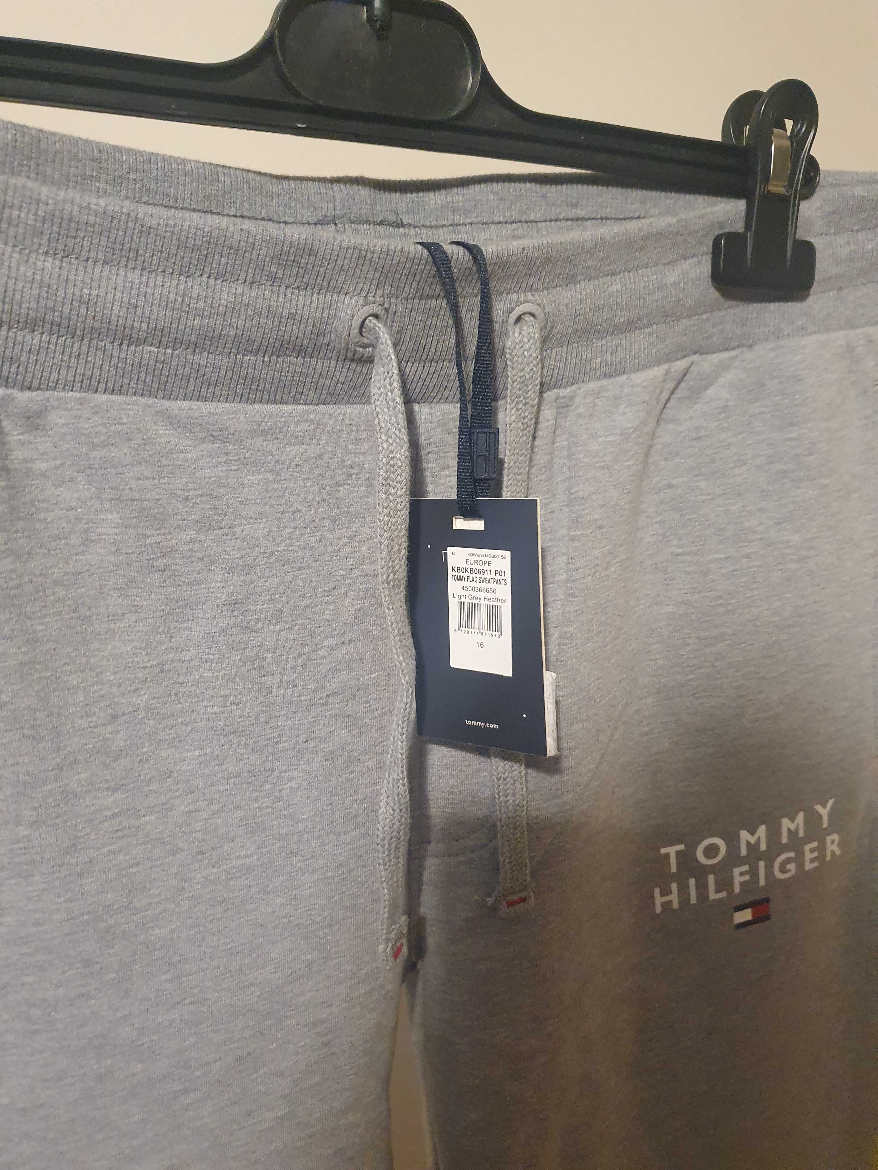 Pantaloni trening baieti Tommy Hilfiger Flag mar 16 ani (176 cm) NOI