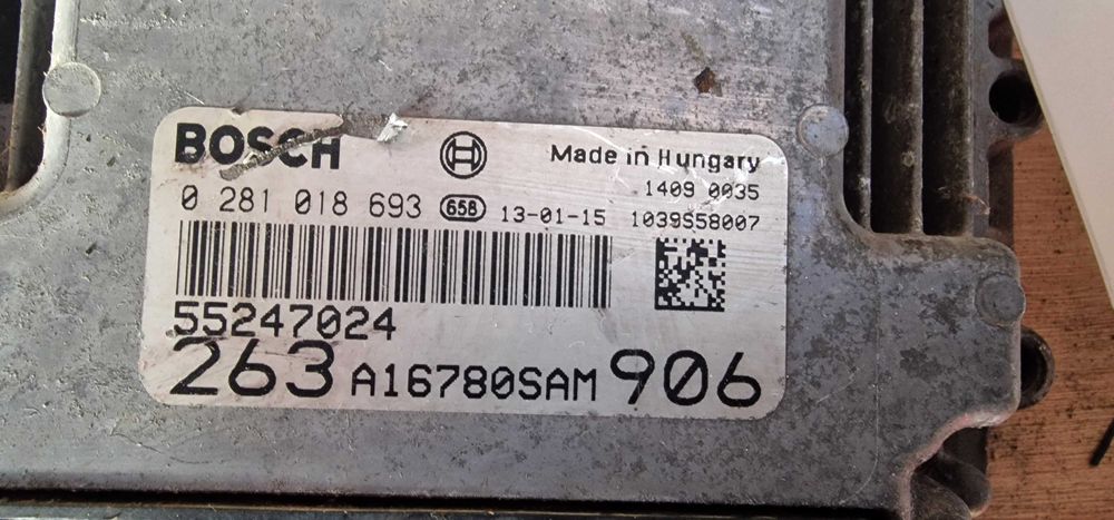 Calculator Motor Fiat Doblo 1.6JTD Euro 5 cod 55247024 sau 0281018693