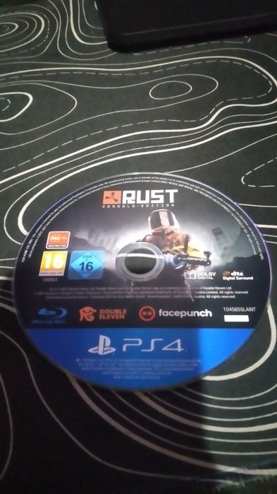 Продам игру RUST  PlayStation 4