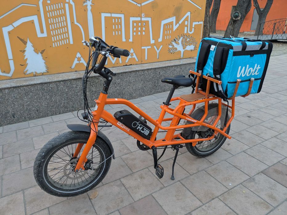 Электровелосипед. Грузовой, для доставки.
