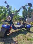 Електрическа триколка-чопър HARLEY 3000W - LIGHT BLUE