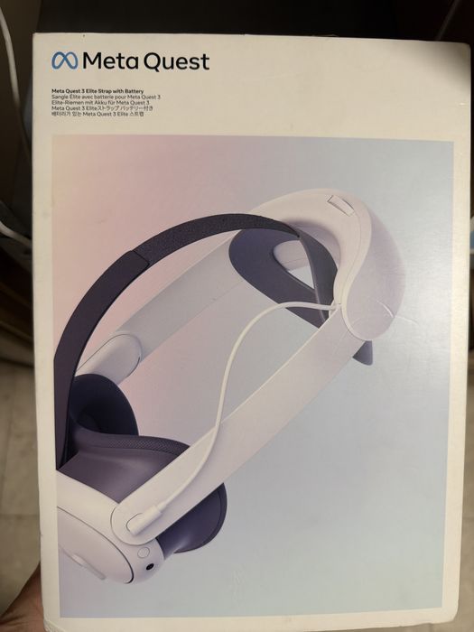 Ochelari vr meta quest 3s 128gb nou sigilat + optional baterie externa