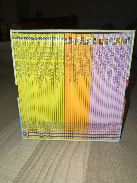 Set de cărți Usborne "My First Reading Library" - 50 buc