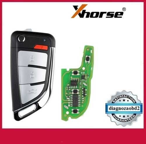 Telecomanda auto 3 butoane Xhorse VVDI – XEKF20EN– include Super chip