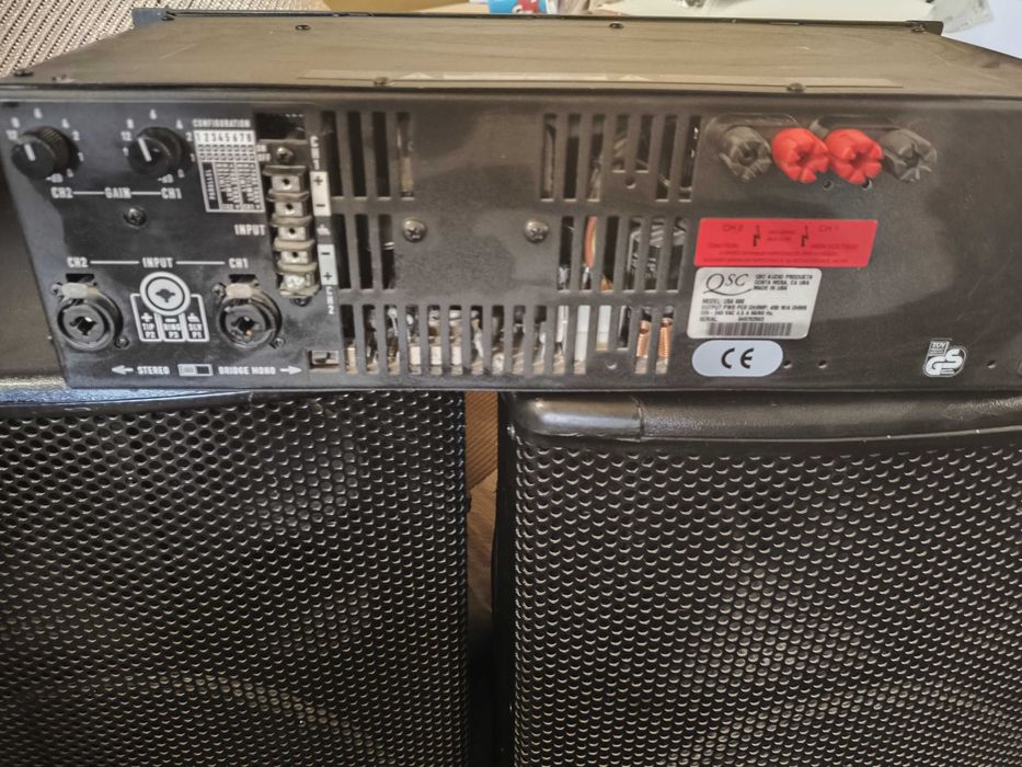 2 броя тонколони и усилвател