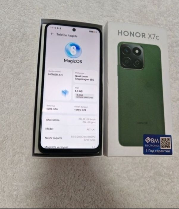 Honor x7 c 8 256 gb